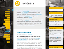 Tablet Screenshot of fronteers.nl